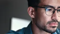 IT-chef som gör riskanalys