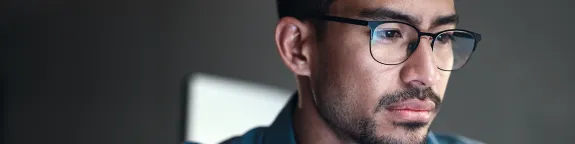 IT-chef som gör riskanalys