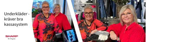 Kassasystem Guldklimpen Sharp Sverige